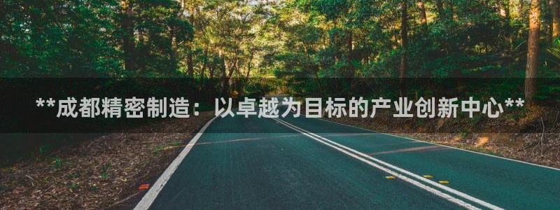 所有彩神购买首页：**成都精密制造：以卓越为目标的产业创新中心**