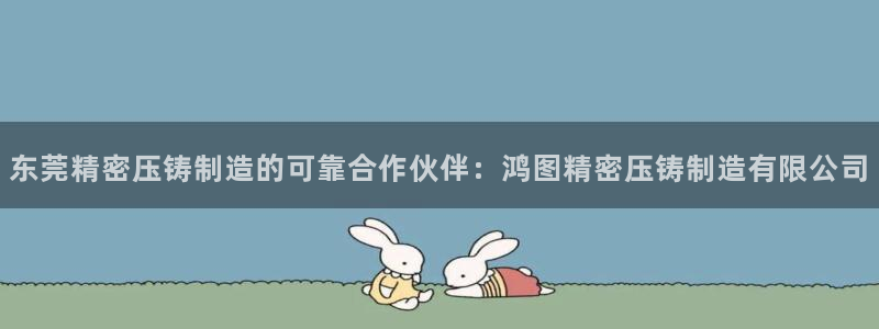 彩神vii官网大赢家：东莞精密压铸制造的可靠合作伙伴：鸿图精密压铸制造有限公司