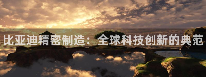 彩神ⅴll用户登录：比亚迪精密制造：全球科技创新的典范