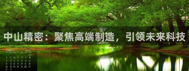 彩神VII官方版：中山精密：聚焦高端制造，引领未来科技